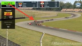 Robert Kubica wziął udział w wirtualnym wyścigu. Wypadł z toru na czwartym okrążeniu