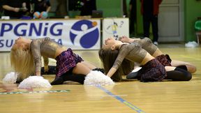 Cheerleaderki na meczu KPR Jelenia Góra - Aussie Sambor Tczew (zdjęcia)