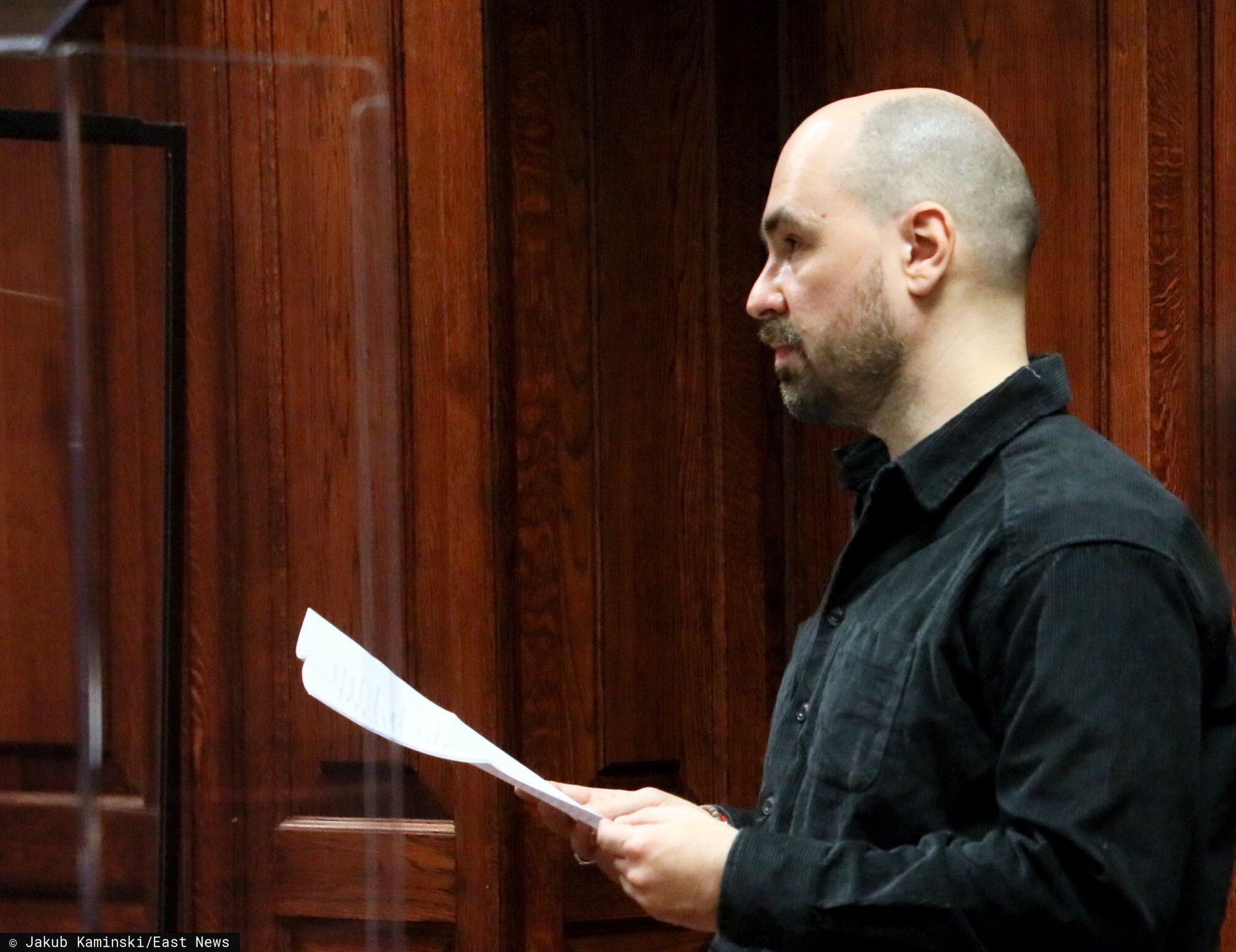 Jakub Żulczyk w sądzie