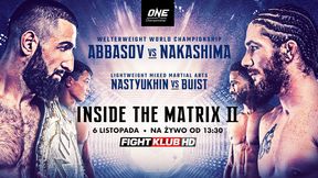 MMA. ONE Championship: Inside the Matrix II w Fightklubie