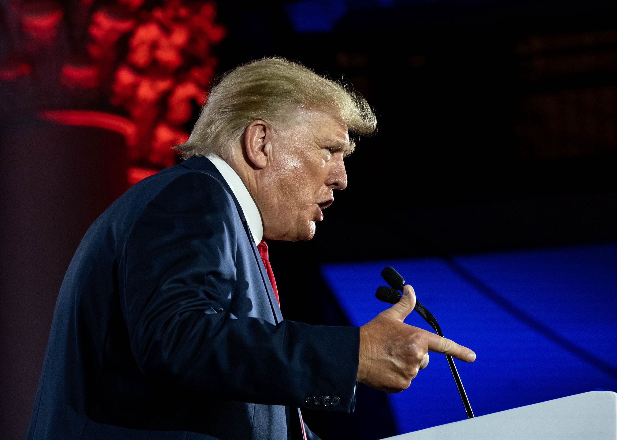 Były prezydent USA Donald Trump 