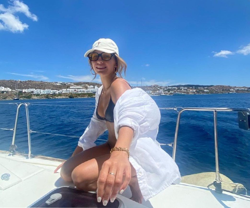 Julia Wieniawa na greckich wakacjach