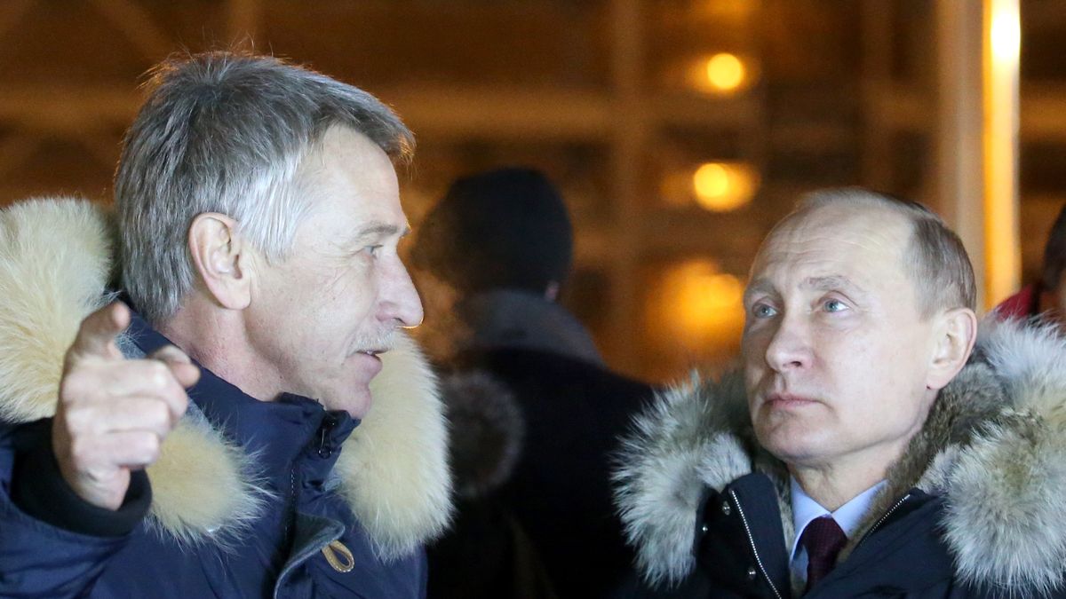 Na zdjęciu prezydent Władimir Putin podczas uroczystości otwarcia terminala LNG na Jamale, 2017 rok