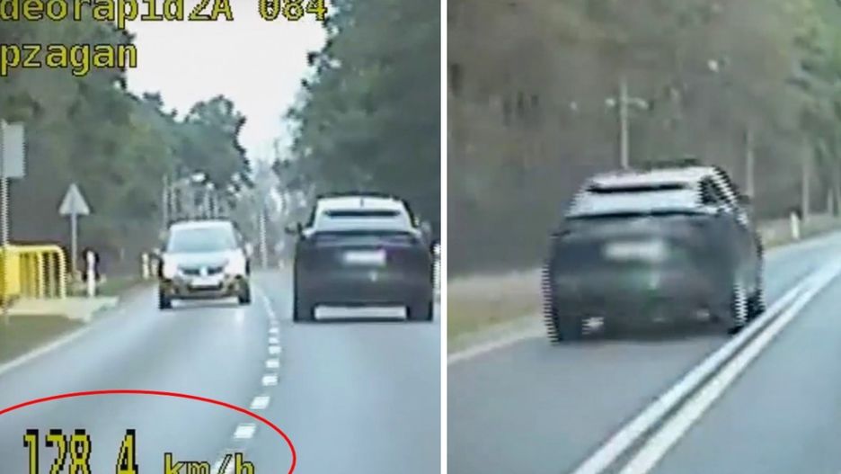 Kierowca Lamborghini złamał szereg przepisów.