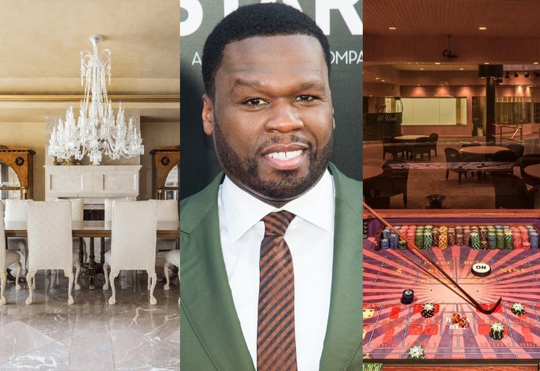 Tak wygląda "pałac" 50 Centa w Connecticut