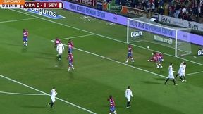 Granada - Sevilla: Gameiro wykorzystuje błąd obrony i jest 0:2