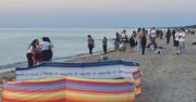 Wideo ze Stegny. "Plażowi Janusze" przyjechali na długi weekend