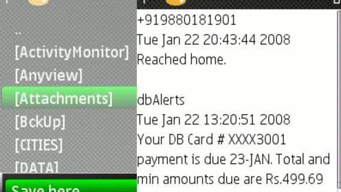 Dwa programy do kopii zapasowej SMS-ów w Symbianie 1