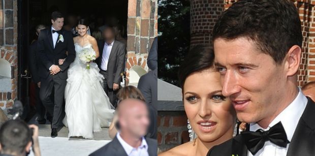 Robert i Anna Lewandowscy świętują 13. ROCZNICĘ ŚLUBU. Pamiętacie ich wielki dzień? Sławni goście, ochrona i "tajemnicza suknia" (STARE ZDJĘCIA)