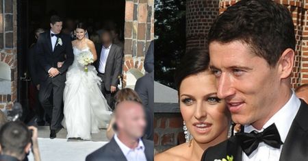 Robert i Anna Lewandowscy świętują 13. ROCZNICĘ ŚLUBU. Pamiętacie ich wielki dzień? Sławni goście, ochrona i "tajemnicza suknia" (STARE ZDJĘCIA)