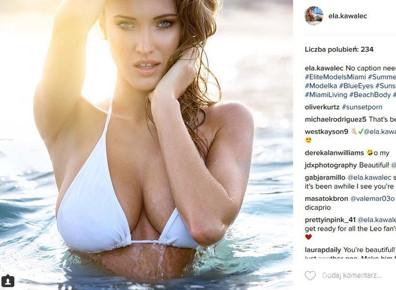 Ela Kawalec (fot. Instagram)
