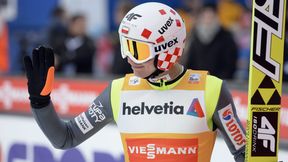 Kamil Stoch trzeci na pierwszym treningu w Kulm, rekord życiowy Jana Ziobry