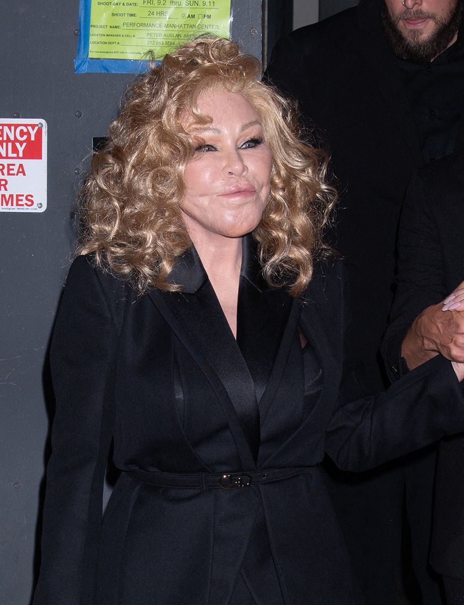 Jocelyn Wildenstein z partnerem w Nowym Jorku
