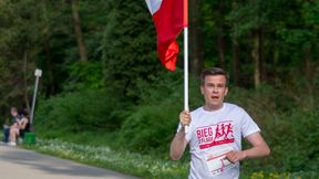Minister sportu wziął udział w Biegu z Flagą. Zobacz, jak finiszował