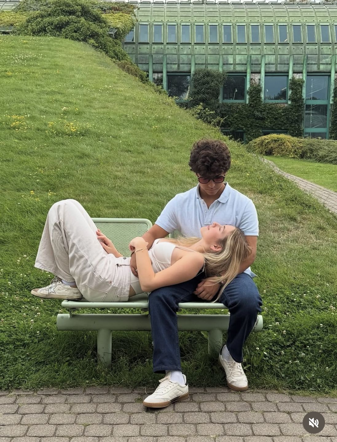 Helena Rubik z chłopakiem