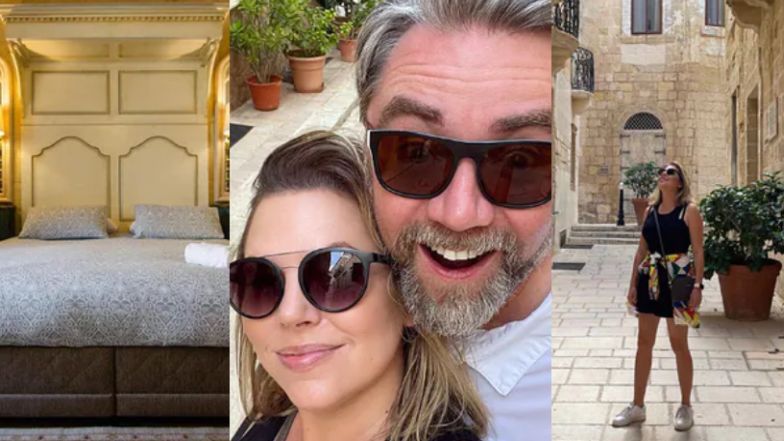 Aleksandra Kwaśniewska odpoczywa na Malcie. Wynajęła pałacyk