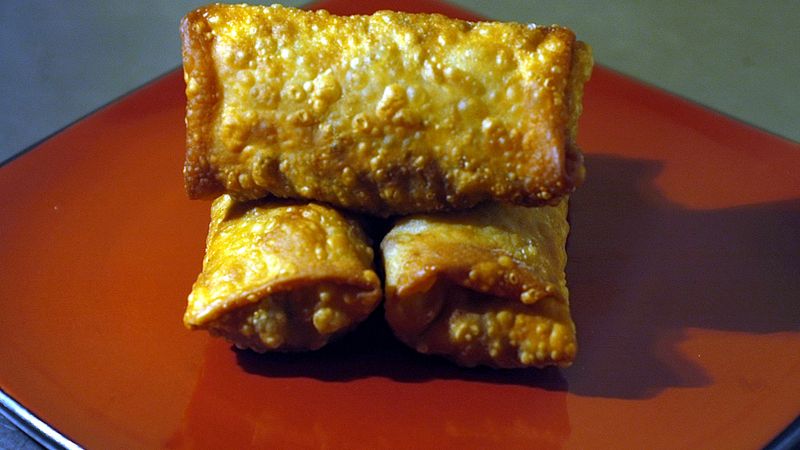 Mrożone sajgonki z kurczakiem (na ciepło)