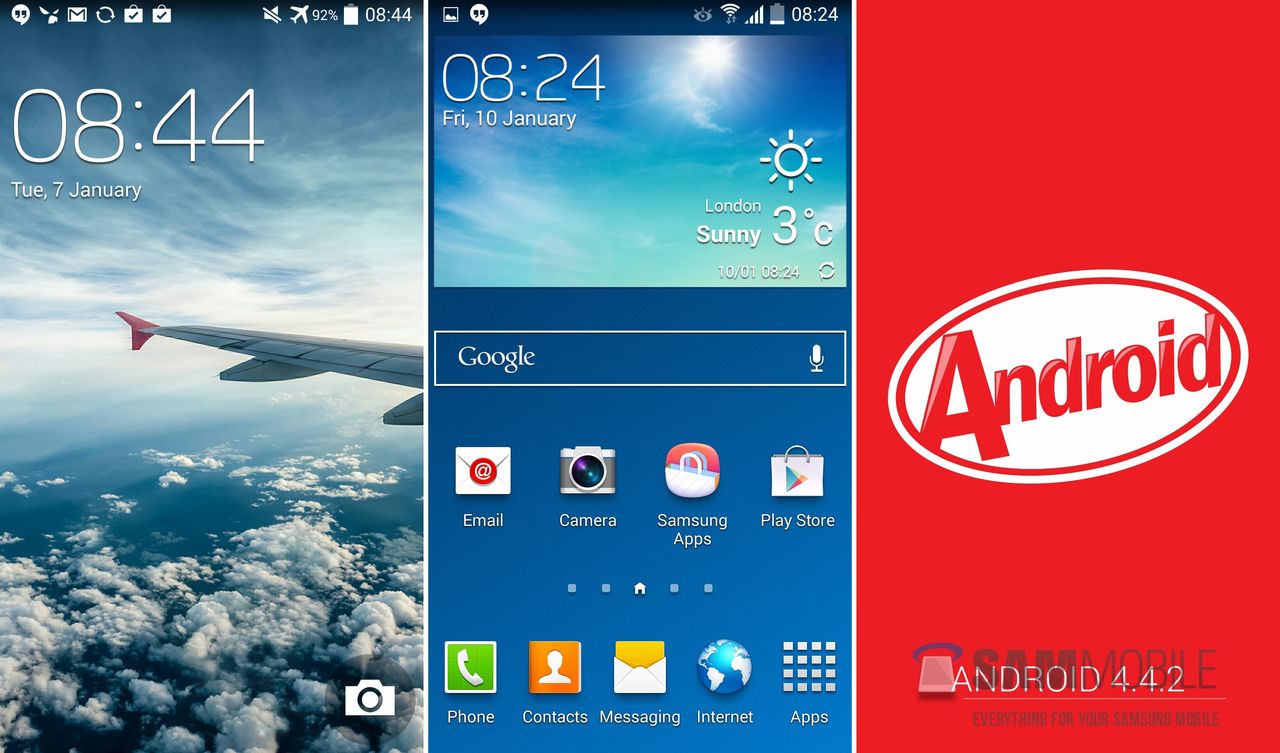 Android 4.4 KitKAt dla Galaxy S4