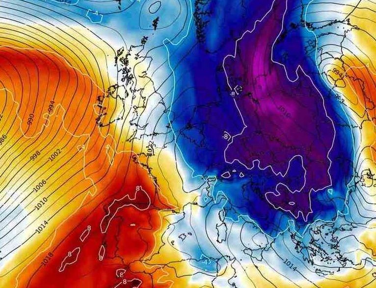 Nowa prognoza pogody. Wraca zima, temperatury do -10 st. C