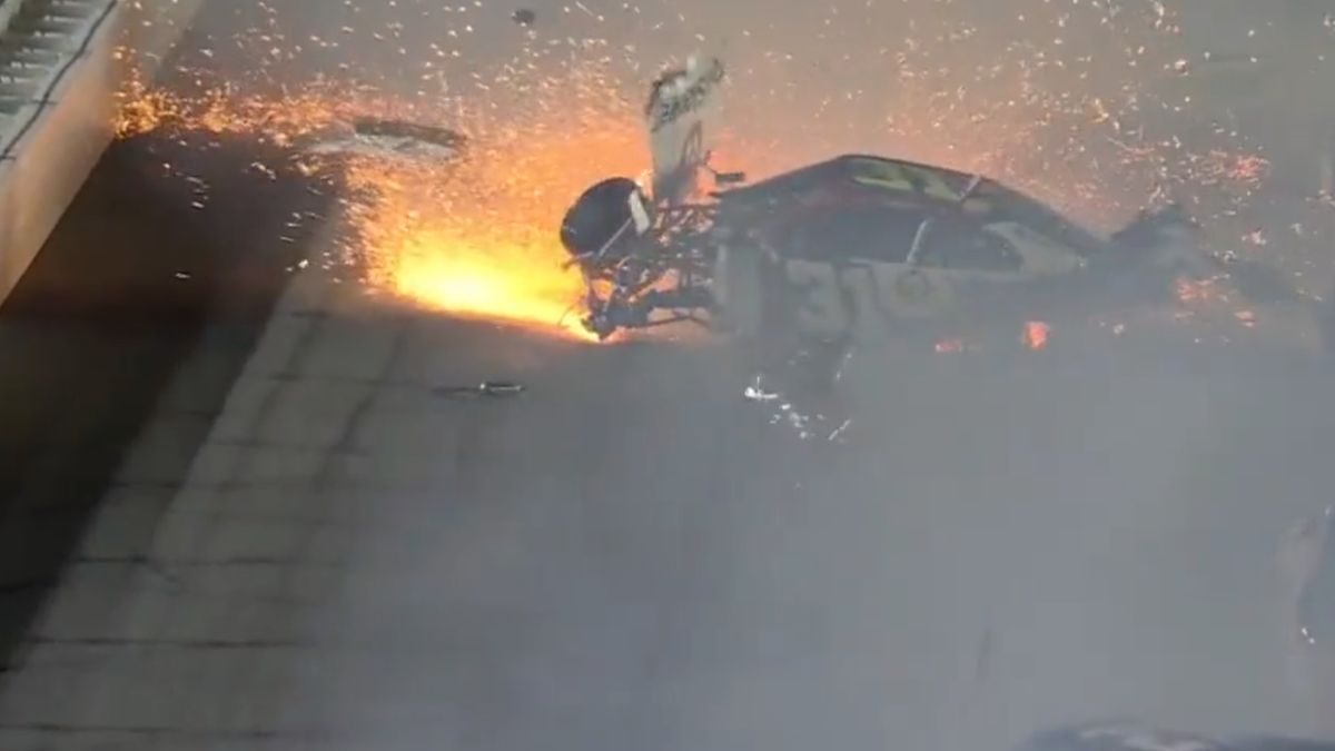 Twitter / Fatalny wypadek w NASCAR