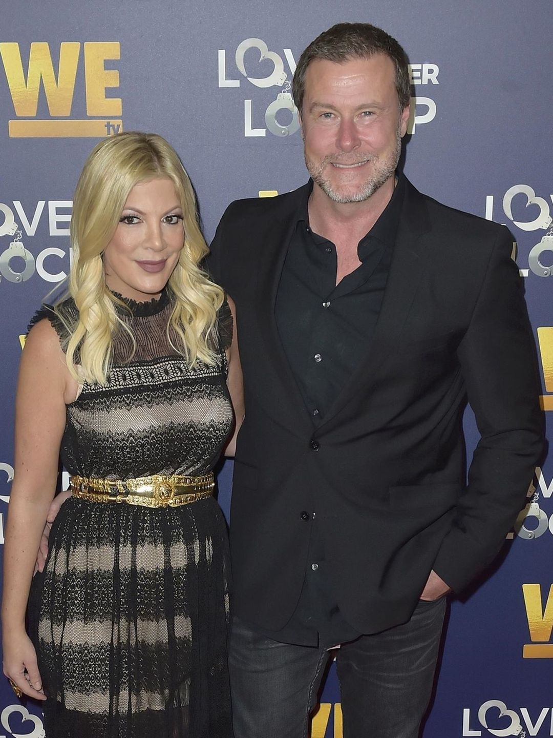 Tori Spelling z mężem