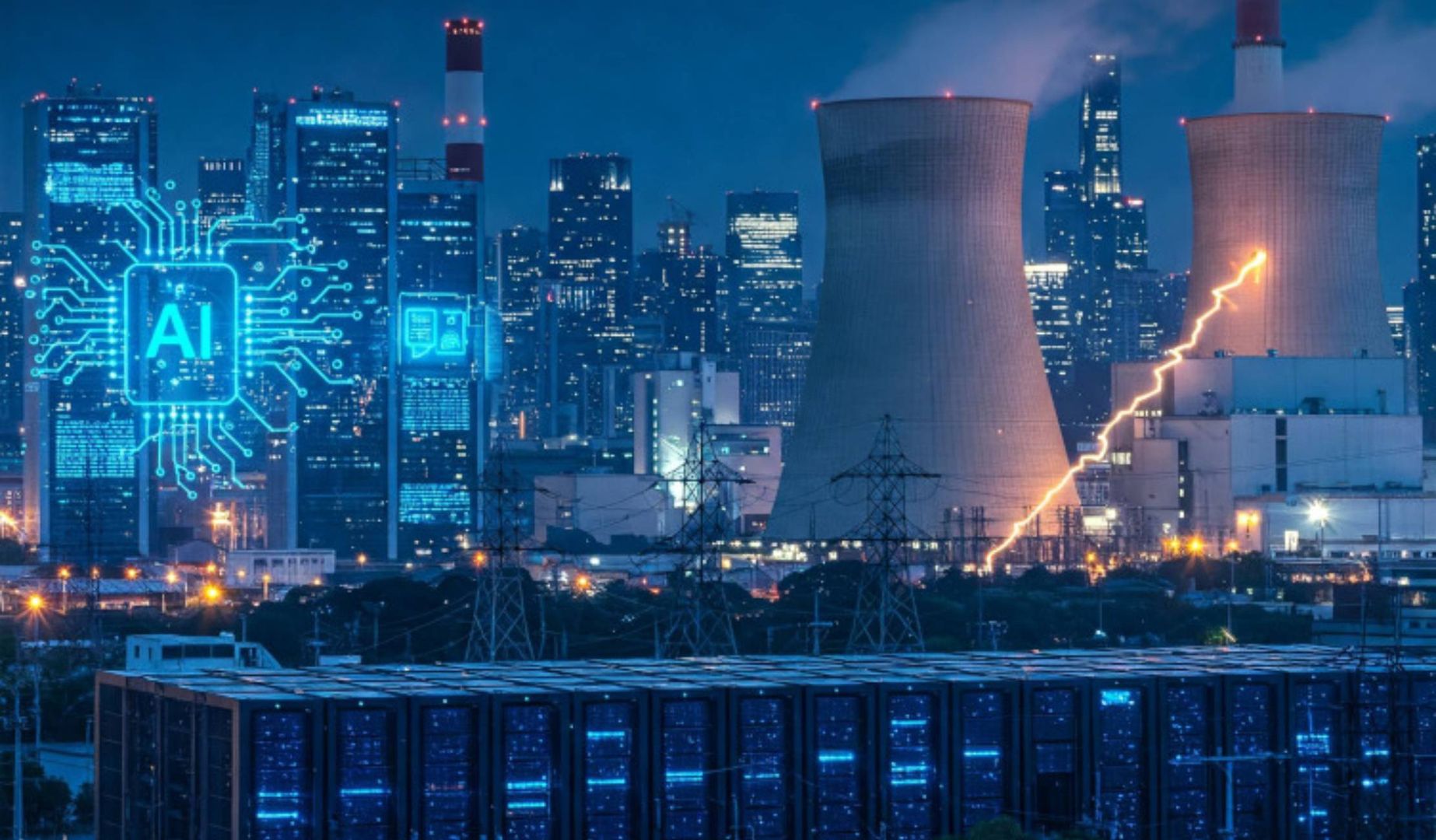 AI wkrótce będzie zużywać pięć razy więcej energii od Polski