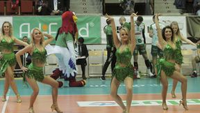 Soltare Cheerleaders podczas meczu Indykpol AZS Olsztyn - Aluron Virtu CMC Zawiercie (galeria)