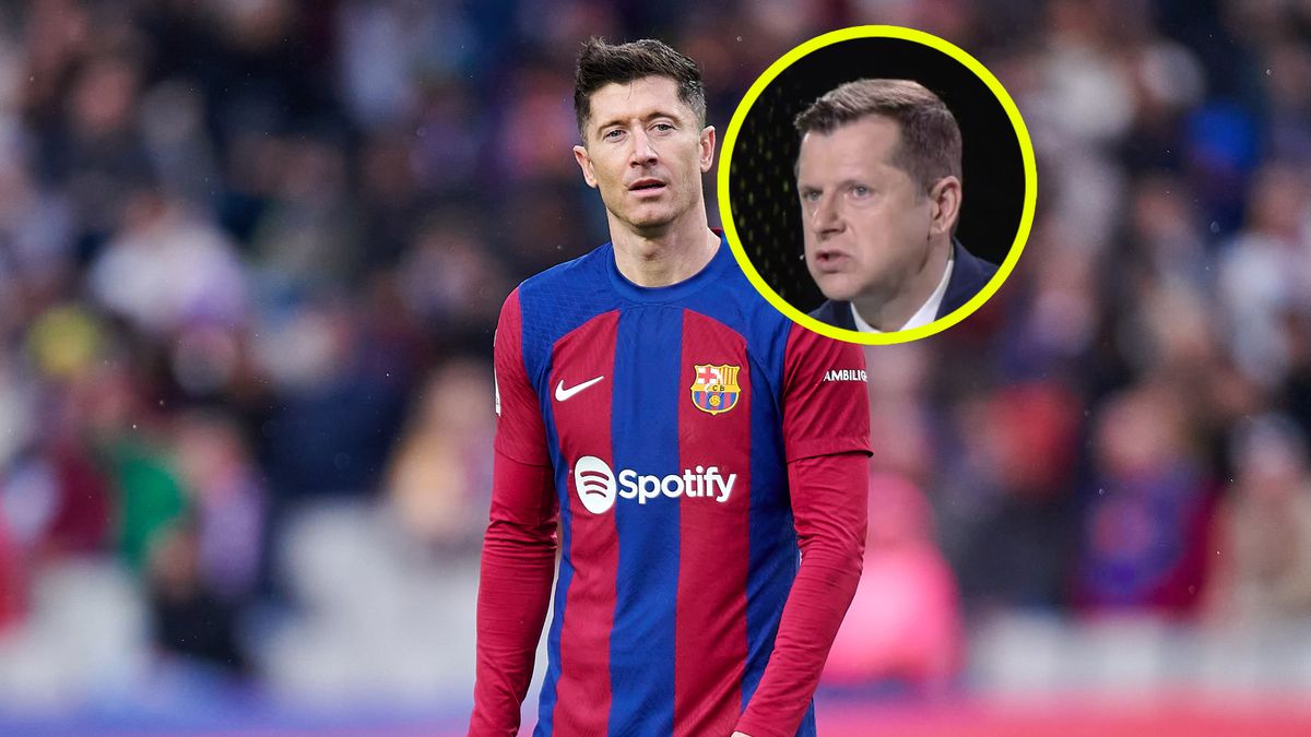 Getty Images / Cristian Trujillo/Quality Sport Images / Na zdjęciu: Robert Lewandowski, w kółeczku Cezary Kucharski