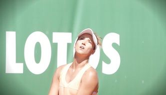 Kania zagrała z mistrzynią Wimbledonu