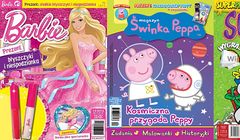 „Zabawy i Marzenia z Barbie” na czele sprzedaży miesięczników dziecięcych, tylko „Księżniczka” na plusie
