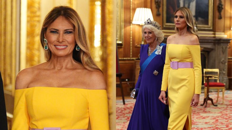 Projektantka oceniła bankietową stylizację Melanii Trump 