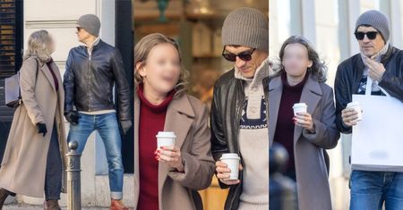 TYLKO NA PUDELKU: Michał Czernecki uskutecznia shopping w towarzystwie TAJEMNICZEJ BLONDYNKI. Trzymali się za ręce (ZDJĘCIA)