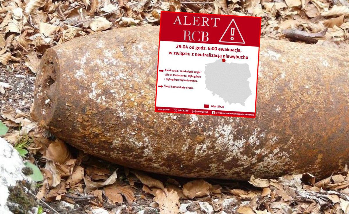 Ewakuacja na Pomorzu. Wysłano alert RCB 