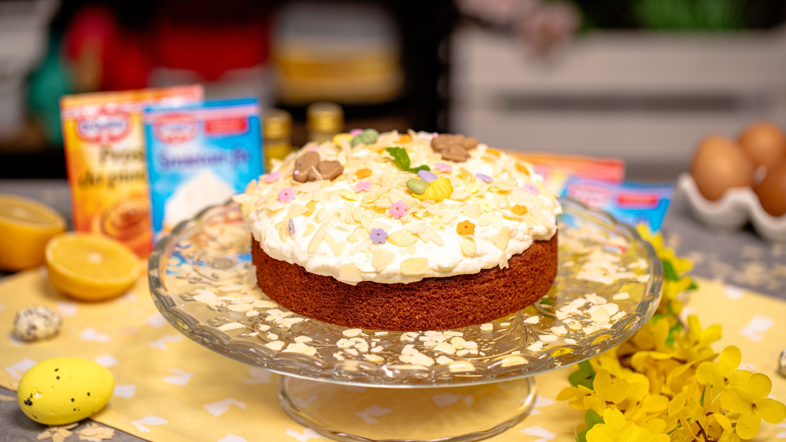 Cytrynowe ciasto migdałowe