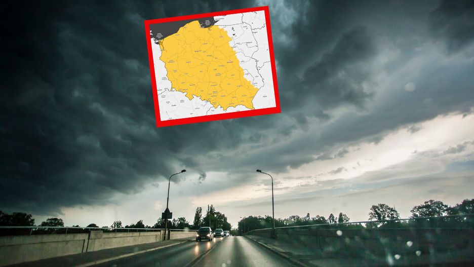 Nad Polską niebezpieczna pogoda