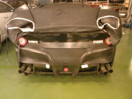 tył testowego egzemplarza Ferrari 620 GT  (fot. teamspeed.com)