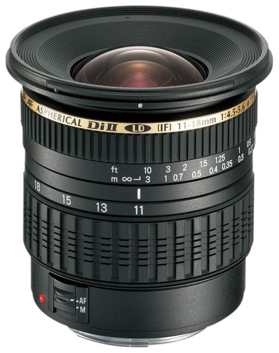 Tamron SP AF 11-18mm F/4.5-5.6 Di II LD Aspherical (IF)