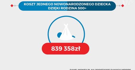 500 zł na dziecko to nawet 840 tys. zł za jedno nowe poczęcie. Kto dostanie pieniądze i ile to będzie kosztowało?