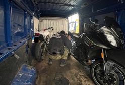 Po pościgu straż graniczna odzyskała skradzione w Niemczech motocykle