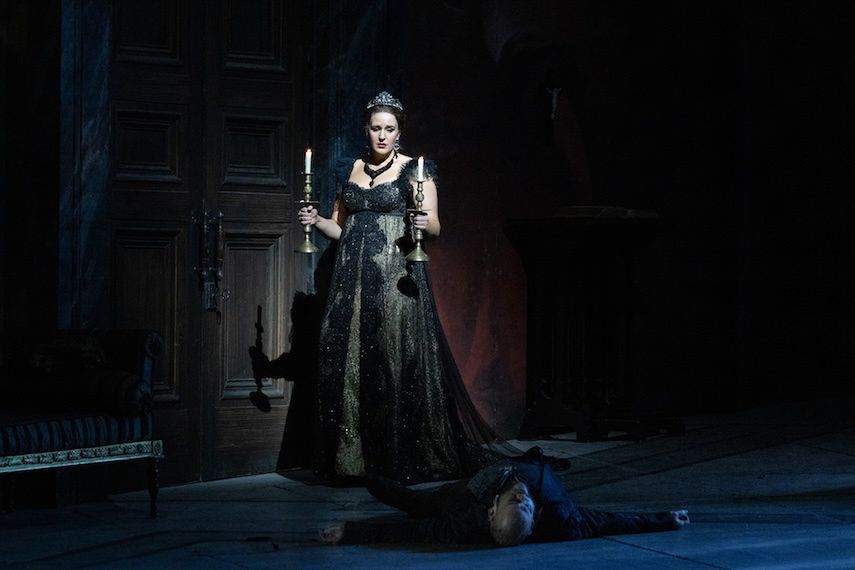 Lise Davidsen jako Tosca w Met © Marty Sohl / Met Opera