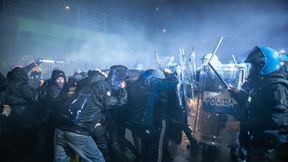 Gorąco w Mediolanie. Policja w akcji