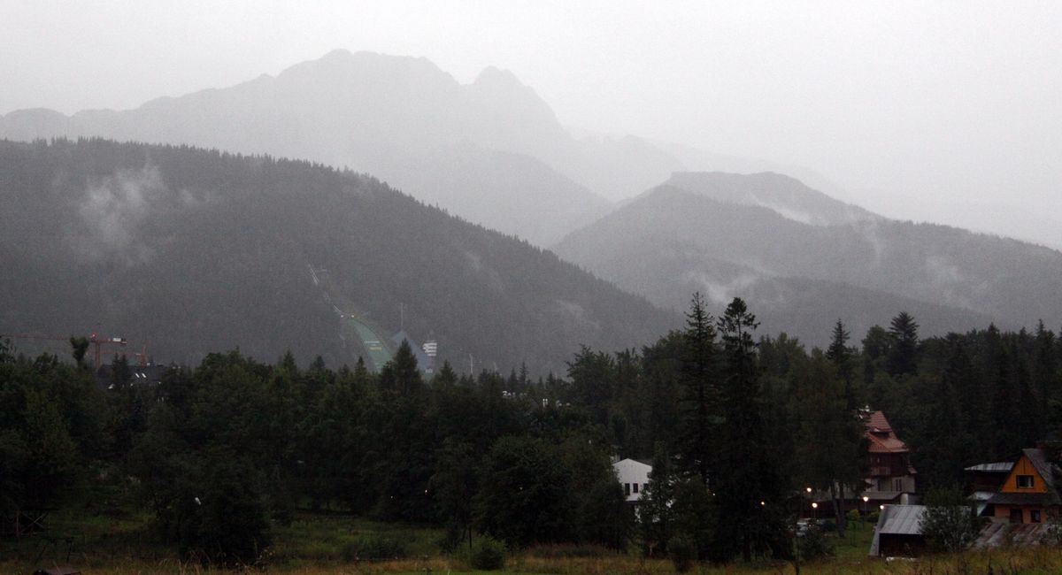 Nawałnice i ulewy. Załamanie pogody w Tatrach