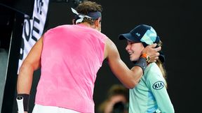 Tenis. Australian Open. Rafael Nadal trafił piłką dziewczynkę. Piękne przeprosiny (wideo)