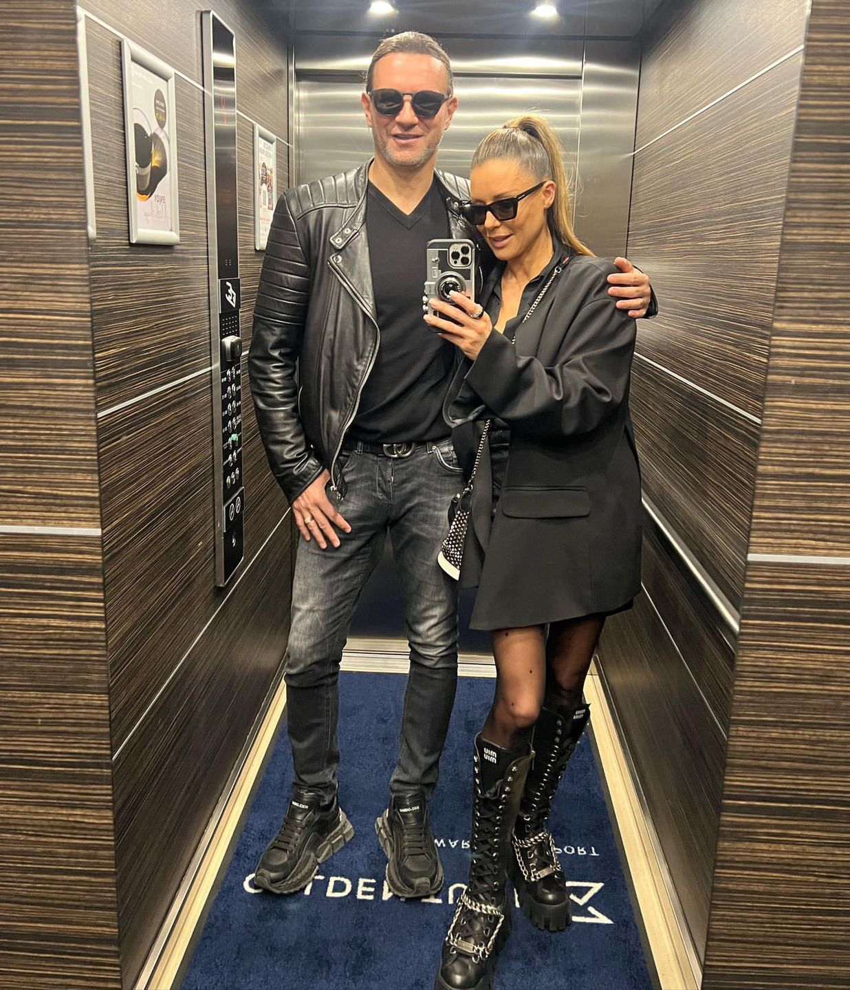 Małgorzata Rozenek i Radosław Majdan