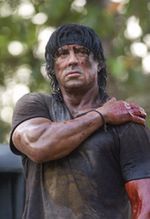 Sylvester Stallone dumny z Rambo