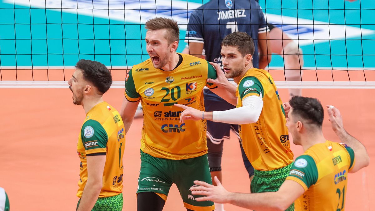 Getty Images / Zbigniew Meissner / siatkarze Aluronu CMC Warty Zawiercie