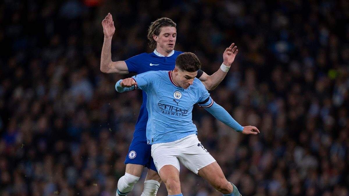 Getty Images / Joe Prior / Na zdjęciu: Conor Gallagher i Julian Alvarez