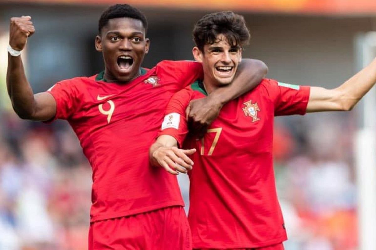 Rafael Leao w młodzieżowej reprezentacji Portugalii