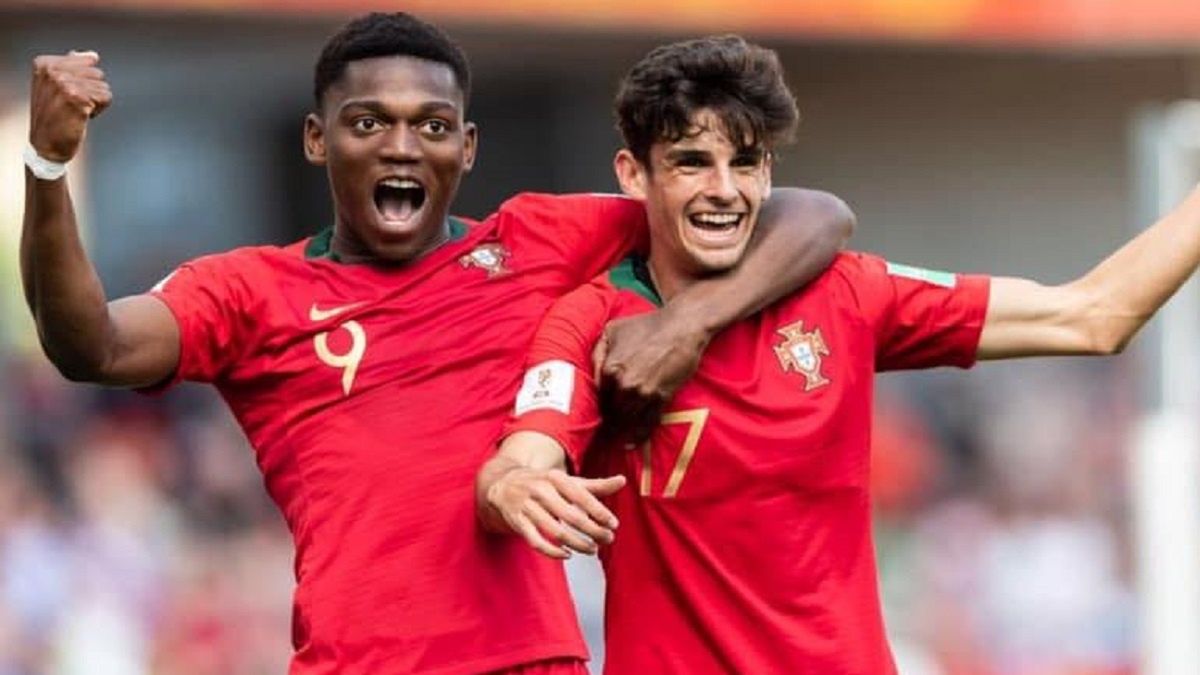 Rafael Leao w młodzieżowej reprezentacji Portugalii