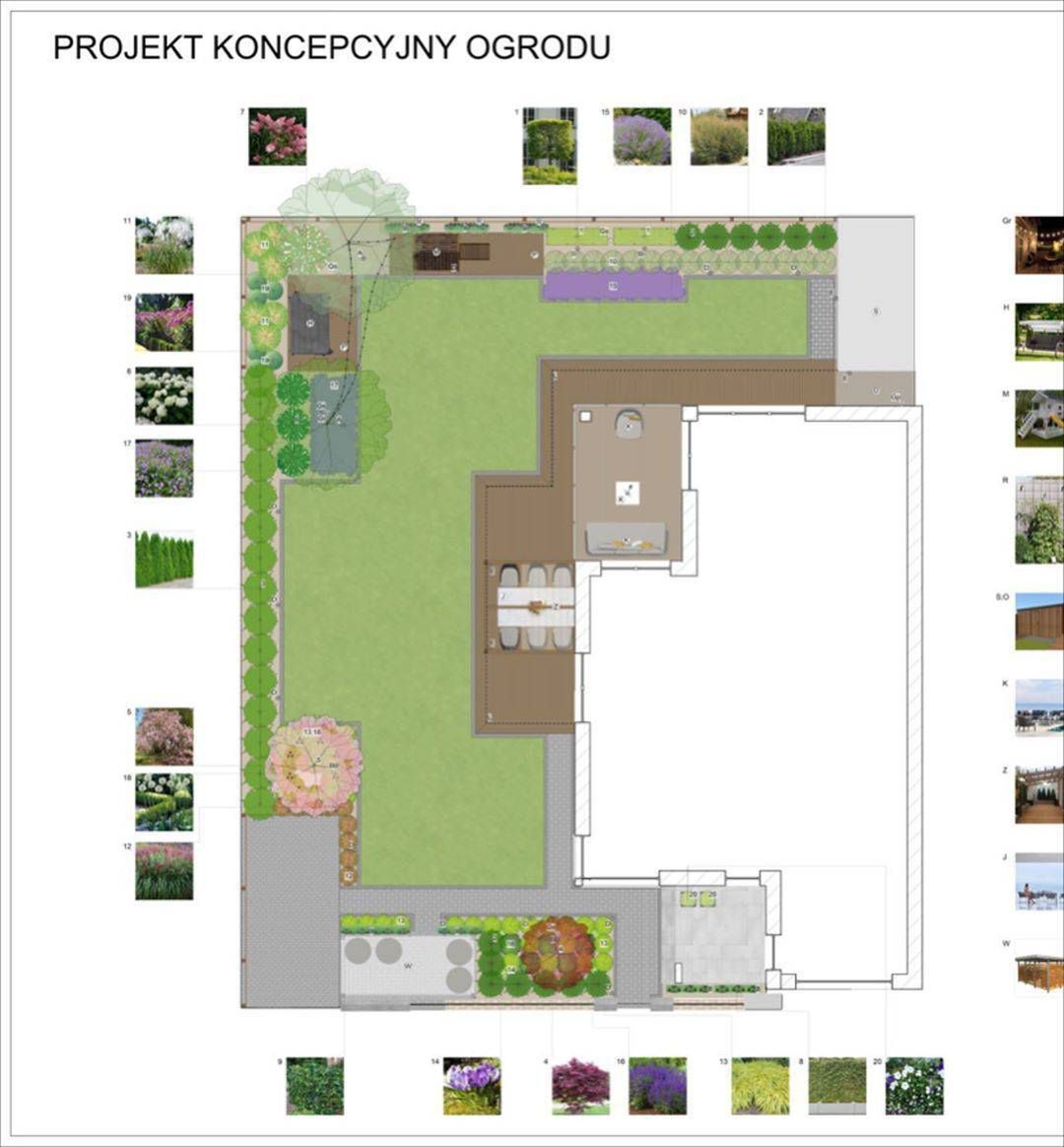 Agnieszka Kaczorowska - pokazała ogród